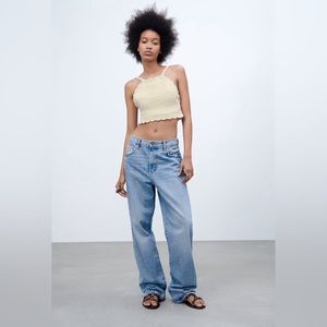 ZARA - HALTER KNIT TOP